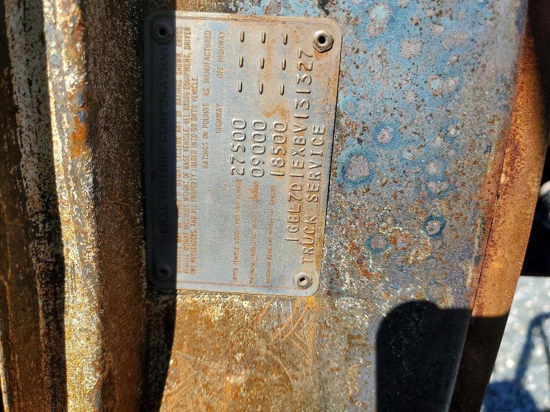 65749446 :رقم المزاد ، 1GBL7D1EXBV131327 vin ، 1981 Chevrolet C7 مزاد بيع