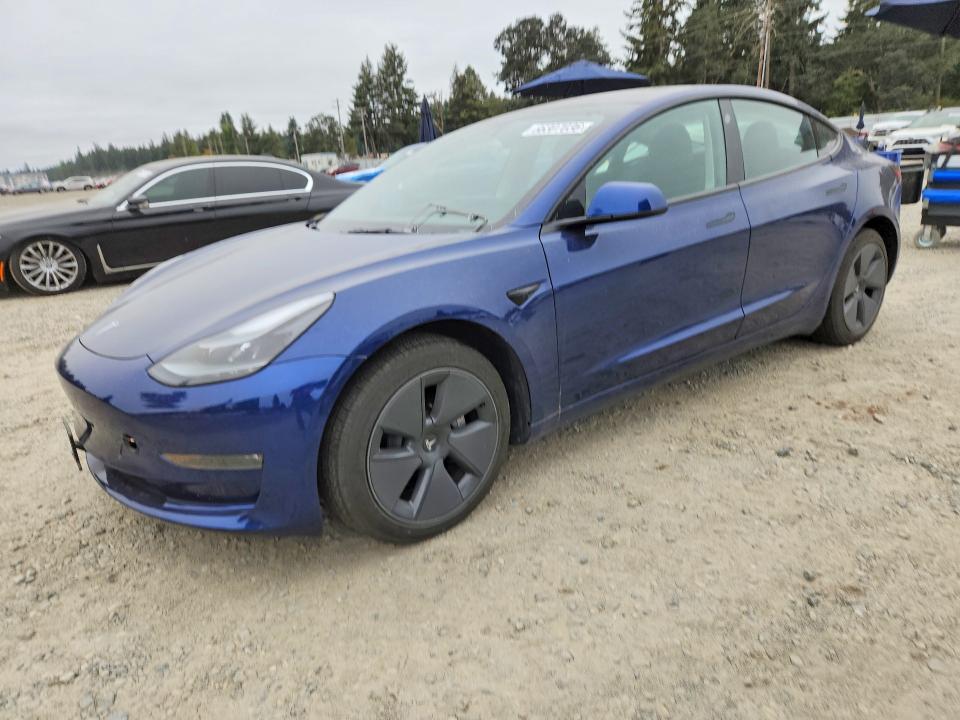66307036 :رقم المزاد ، 5YJ3E1EB8NF107823 vin ، 2022 Tesla Model 3 مزاد بيع