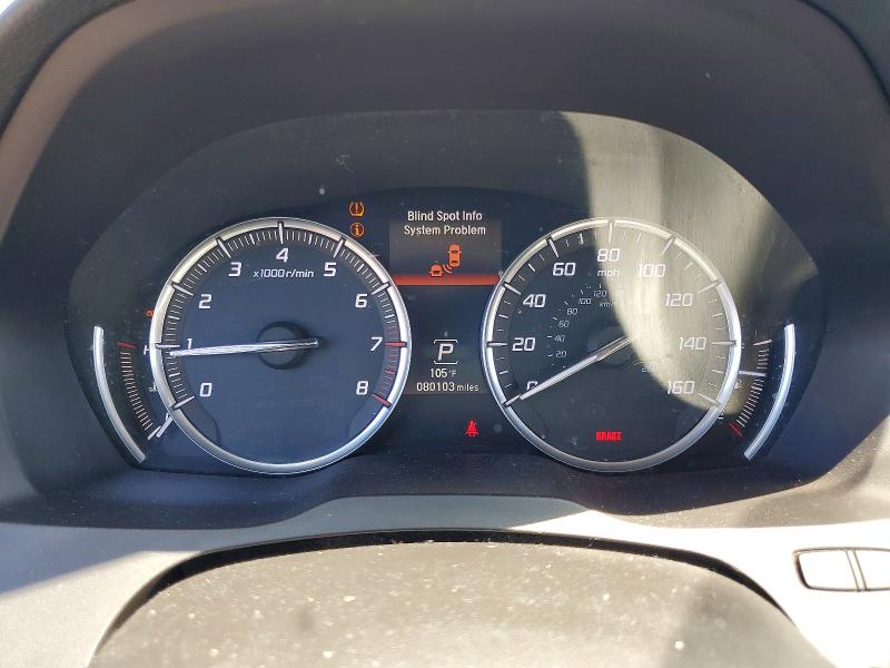 65724356 :رقم المزاد ، 5FRYD3H65FB005804 vin ، 2015 Acura Mdx مزاد بيع