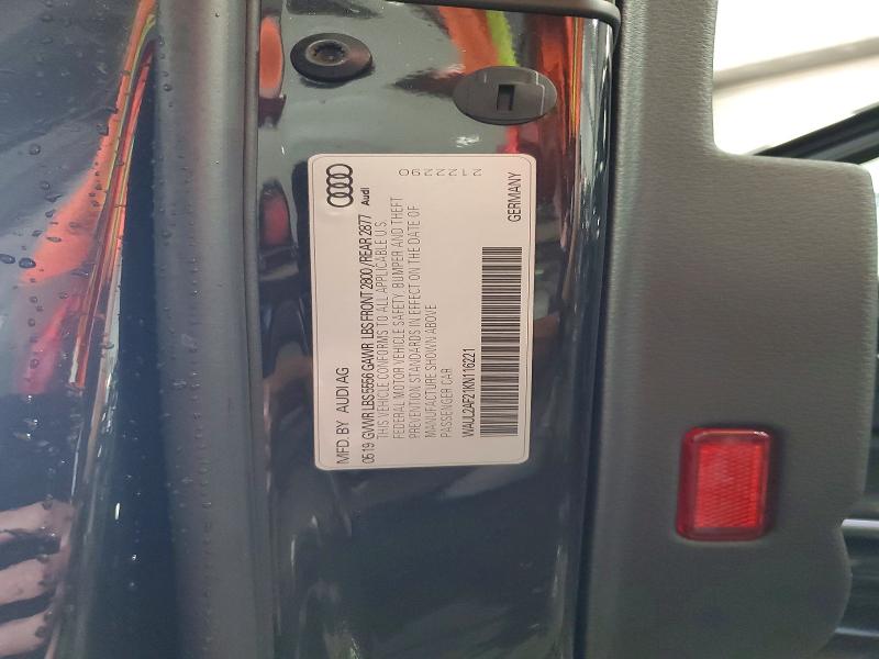 Aukcja sprzedaży 2019 Audi A6, vin: WAUL2AF21KN116221, numer aukcji: 65530476
