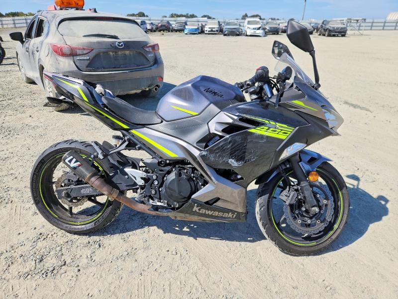 63722706 :رقم المزاد ، JKAEXKG19MDAB5213 vin ، 2021 Kawasaki Ex400 مزاد بيع