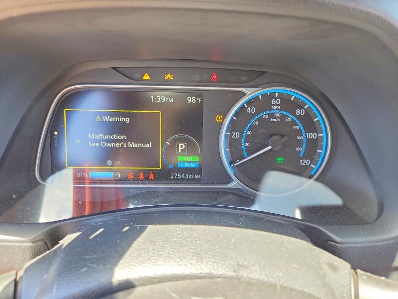 2023 Nissan Leaf მანქანა იყიდება აუქციონზე, vin: 1N4CZ1CV6PC560491, აუქციონის ნომერი: 63695086