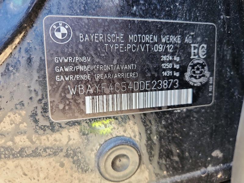 Продажа на аукционе авто 2013 Bmw 740, vin: WBAYF4C54DDE23873, номер лота: 66103106