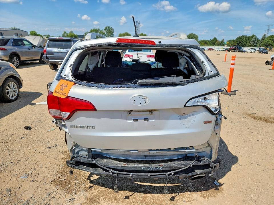 66450316 :رقم المزاد ، 5XYKT4A69EG491504 vin ، 2014 Kia Sorento مزاد بيع