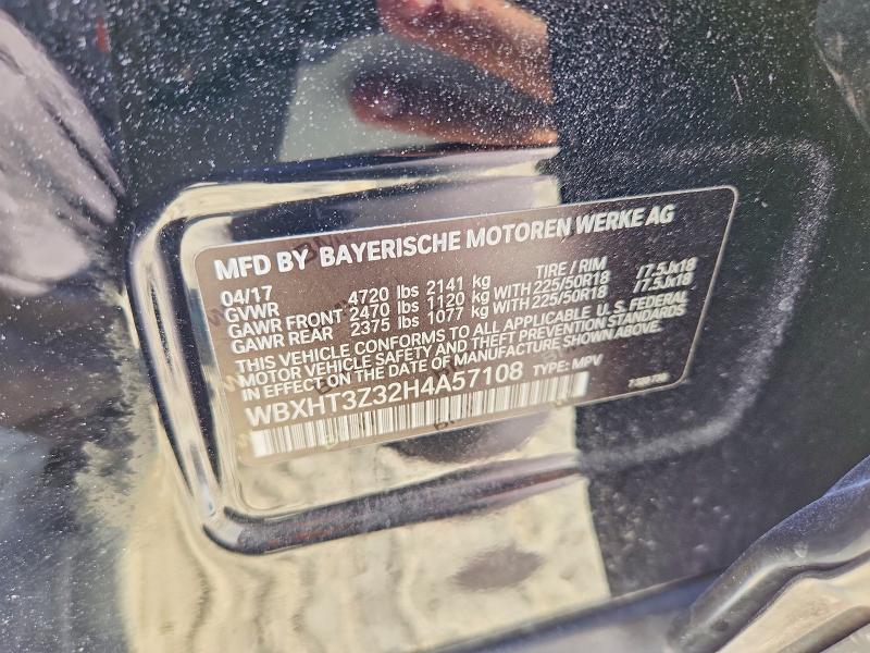 Aukcja sprzedaży 2017 Bmw X1, vin: WBXHT3Z32H4A57108, numer aukcji: 63897846