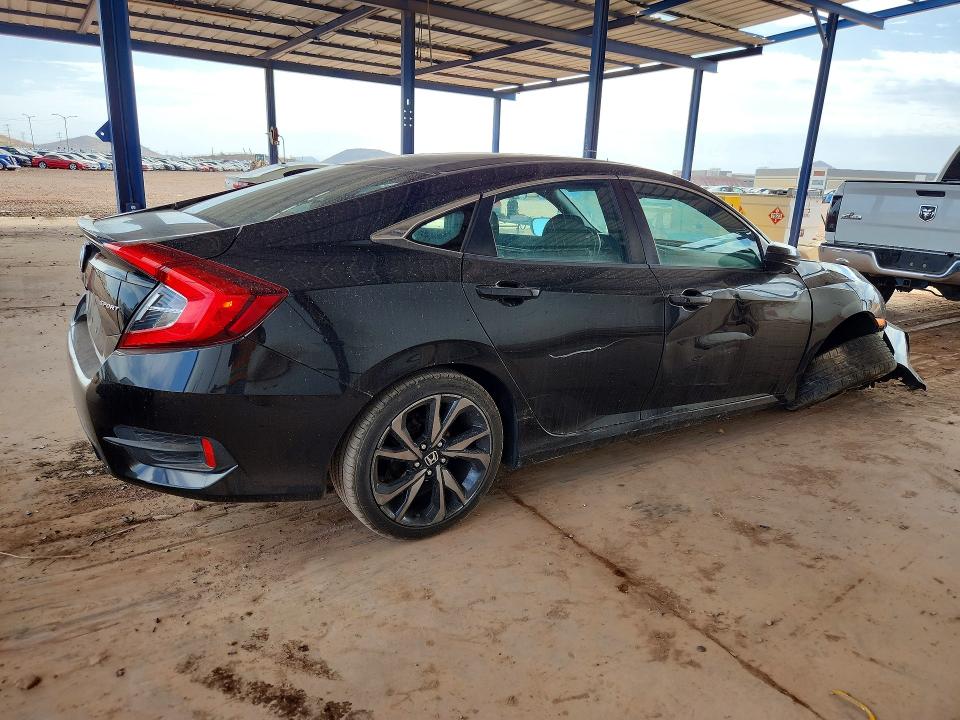 2019 Honda Civic მანქანა იყიდება აუქციონზე, vin: 2HGFC2F86KH571793, აუქციონის ნომერი: 57030986