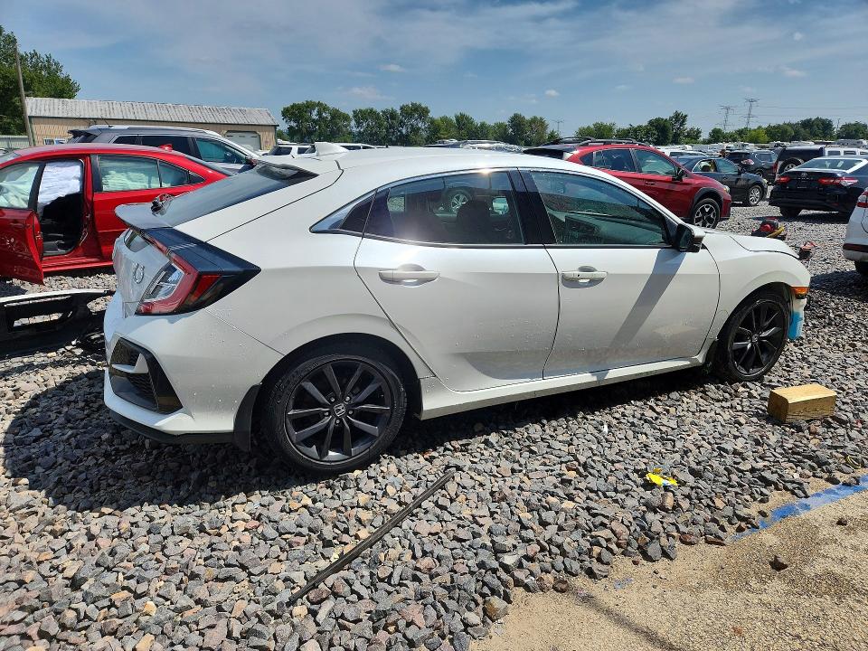 66452036 :رقم المزاد ، SHHFK7H60MU212179 vin ، 2021 Honda Civic مزاد بيع