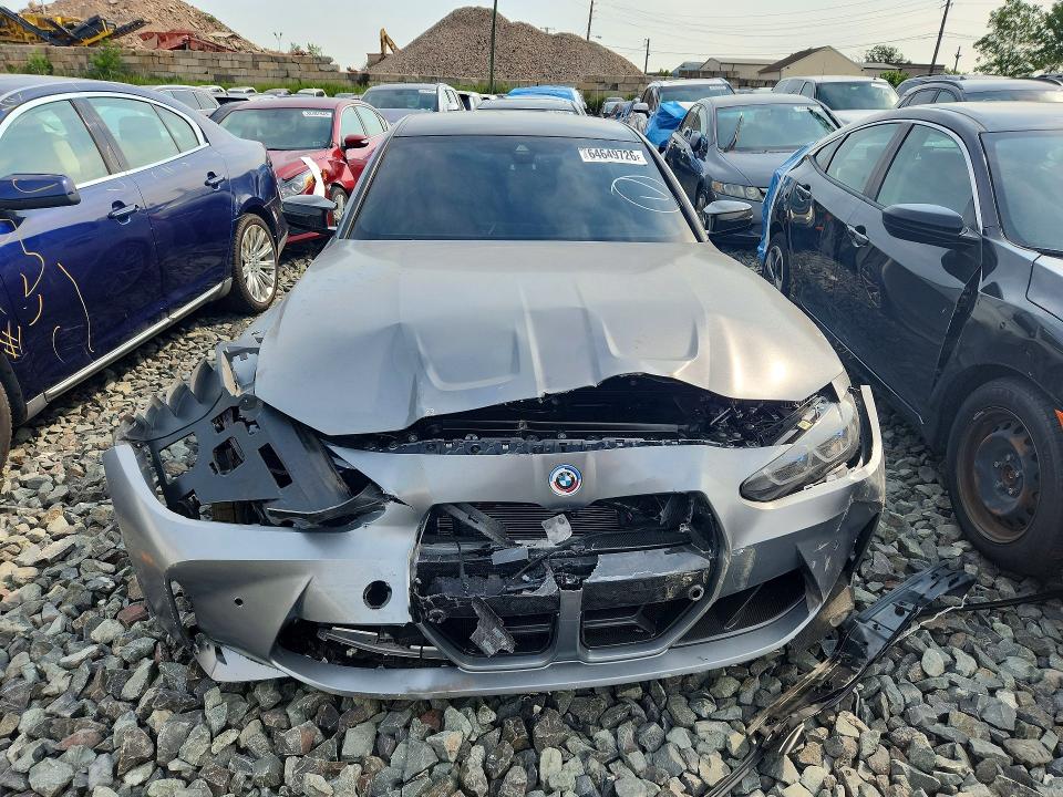 2024 Bmw M3 მანქანა იყიდება აუქციონზე, vin: WBS43AY01RFS52197, აუქციონის ნომერი: 64649726