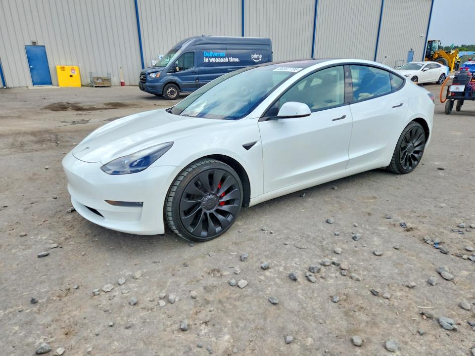 2021 Tesla Model 3 მანქანა იყიდება აუქციონზე, vin: 5YJ3E1EC2MF926480, აუქციონის ნომერი: 64307736