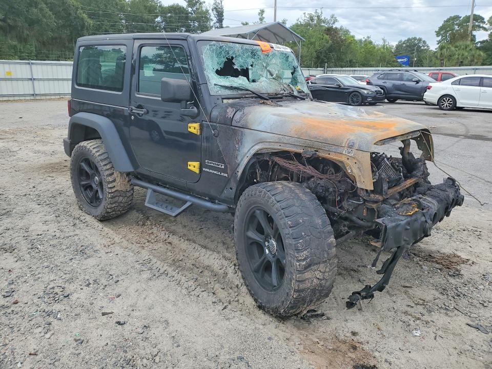 Aukcja sprzedaży 2017 Jeep Wrangler, vin: 1C4AJWAG7HL695619, numer aukcji: 66215956