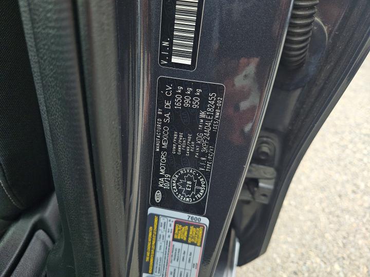Aukcja sprzedaży 2020 Kia Forte, vin: 3KPF24AD4LE182455, numer aukcji: 65571246