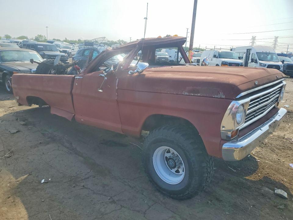 1968 Ford F-250 მანქანა იყიდება აუქციონზე, vin: F26YCD27072, აუქციონის ნომერი: 65636446