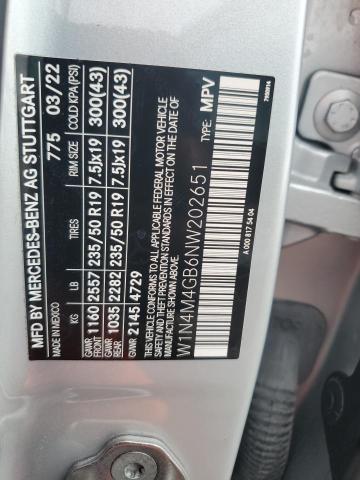 Продаж на аукціоні авто 2022 Mercedes-benz Glb, vin: W1N4M4GB6NW202651, номер лоту: 65616486