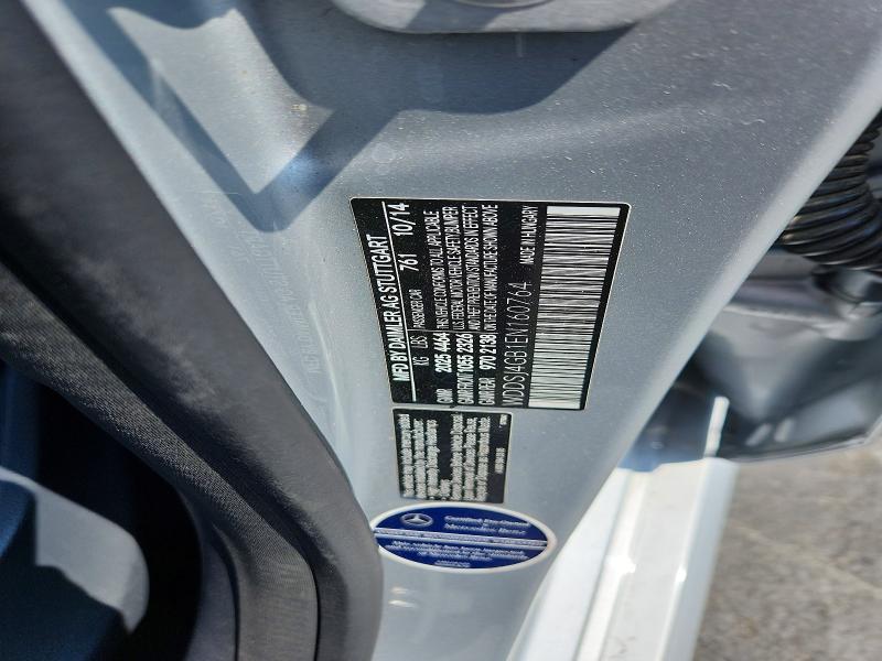 63409756 :رقم المزاد ، WDDSJ4GB1EN160764 vin ، 2014 Mercedes-benz Cla مزاد بيع