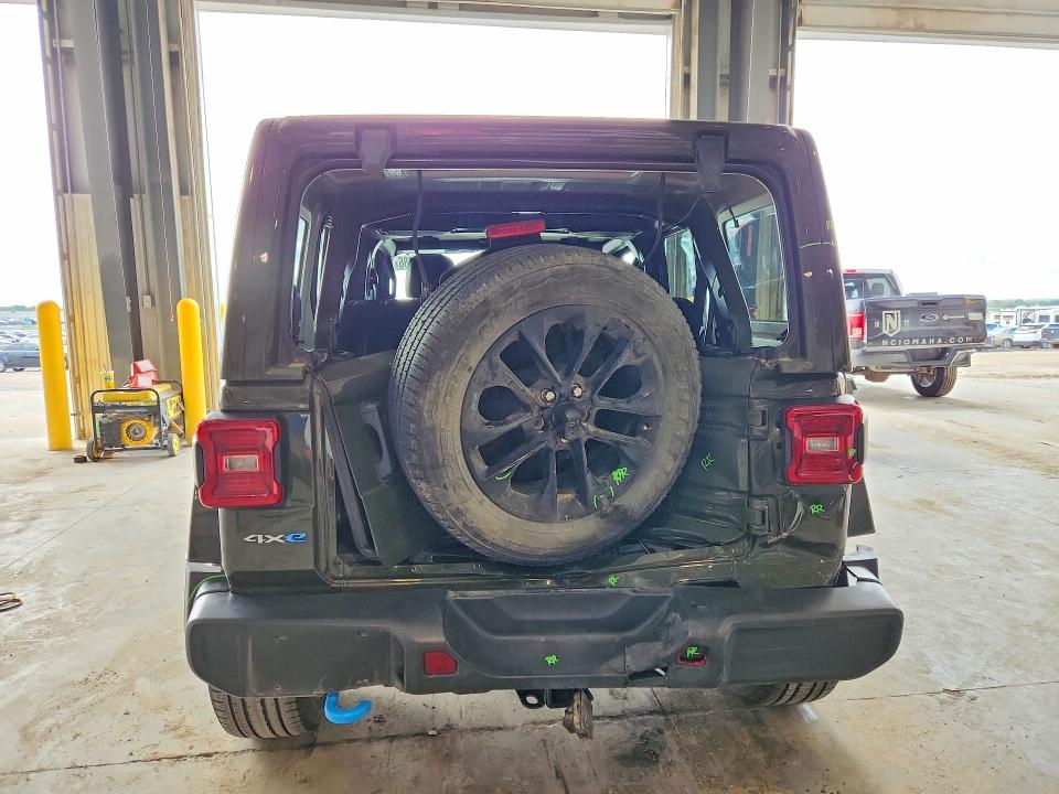 63869086 :رقم المزاد ، 1C4JJXP60PW553565 vin ، 2023 Jeep Wrangler مزاد بيع