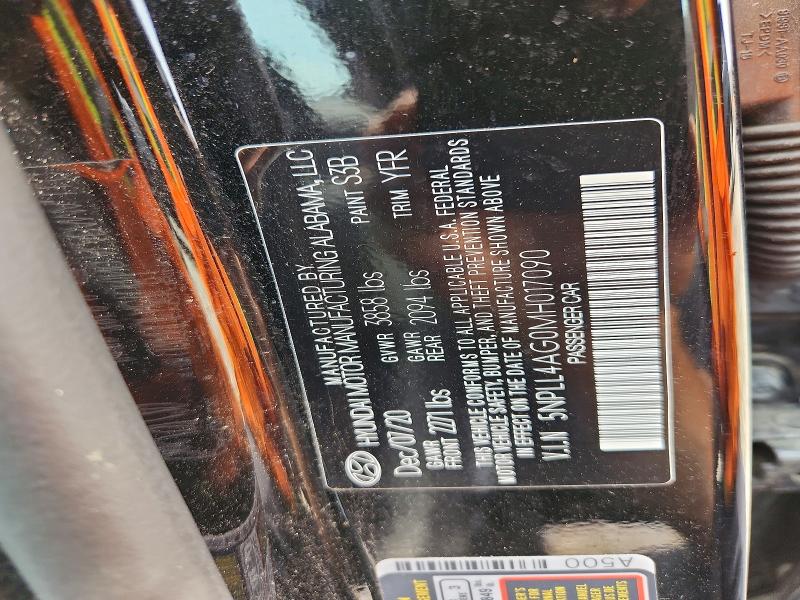 Продажа на аукционе авто 2021 Hyundai Elantra, vin: 5NPLL4AG0MH017090, номер лота: 64621376