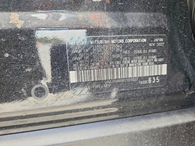 Aukcja sprzedaży 2023 Mitsubishi Outlander, vin: JA4J4VA89PZ023027, numer aukcji: 64903526