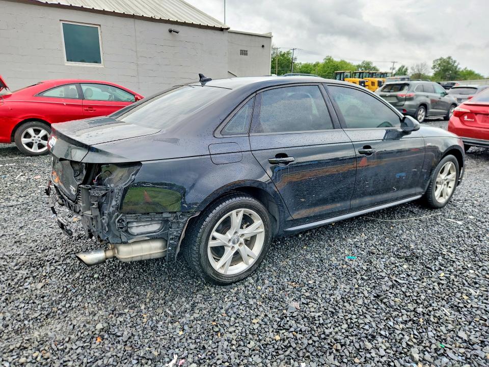 2018 Audi A4 მანქანა იყიდება აუქციონზე, vin: WAUKMAF46JN010501, აუქციონის ნომერი: 63346546