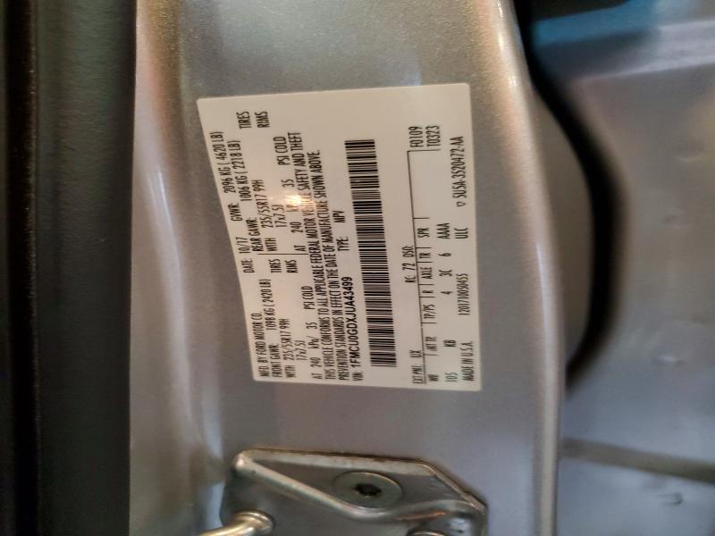 Aukcja sprzedaży 2018 Ford Escape, vin: 1FMCU0GDXJUA43499, numer aukcji: 64499856