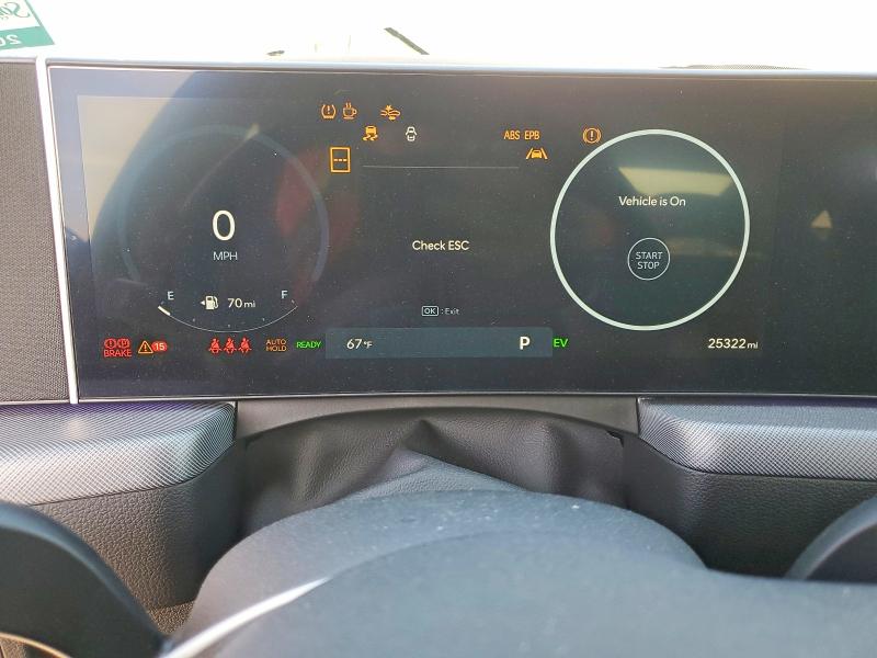 2025 Hyundai Sonata Hybrid მანქანა იყიდება აუქციონზე, vin: KMHL54JJ8SA123485, აუქციონის ნომერი: 66620396