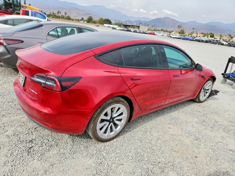 Aukcja sprzedaży 2022 Tesla Model 3, vin: 5YJ3E1EB9NF192557, numer aukcji: 66564196