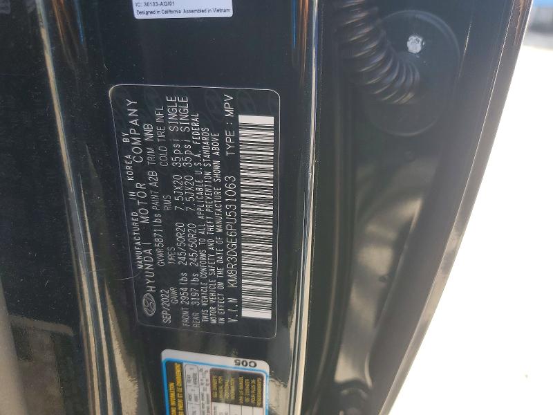 Aukcja sprzedaży 2023 Hyundai Palisade, vin: KM8R3DGE6PU531063, numer aukcji: 64614066