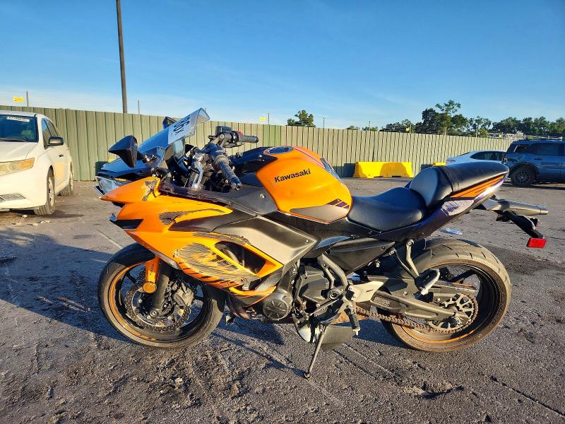 2025 Kawasaki Ex650 მანქანა იყიდება აუქციონზე, vin: ML5EXEP19SDAE3575, აუქციონის ნომერი: 67122786