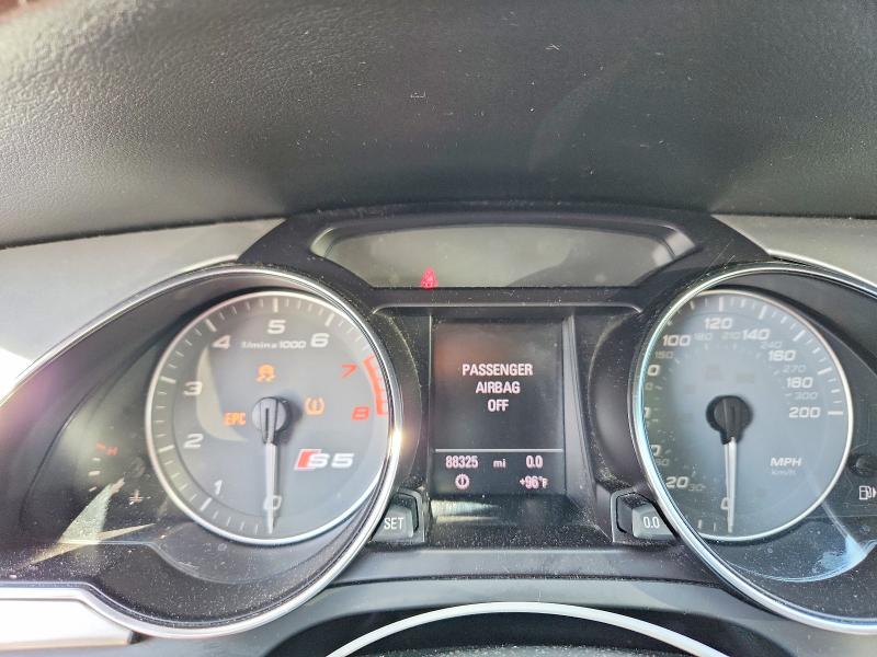 2012 Audi S5 მანქანა იყიდება აუქციონზე, vin: WAUCVAFRXCA005714, აუქციონის ნომერი: 64992886