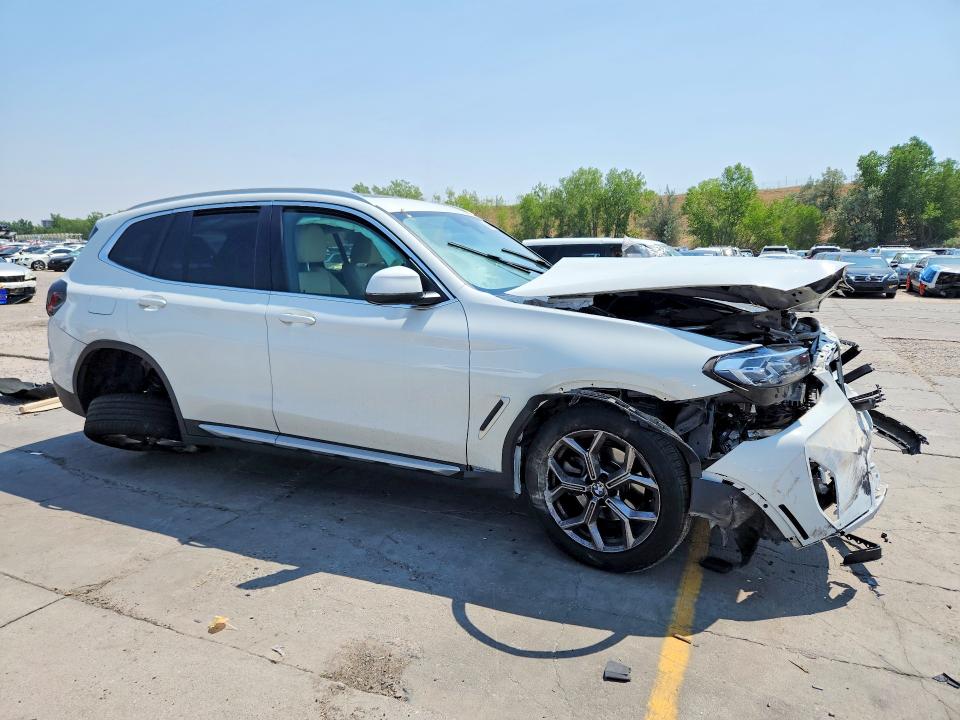 2022 Bmw X3 მანქანა იყიდება აუქციონზე, vin: 5UX53DP02N9M87438, აუქციონის ნომერი: 64248646