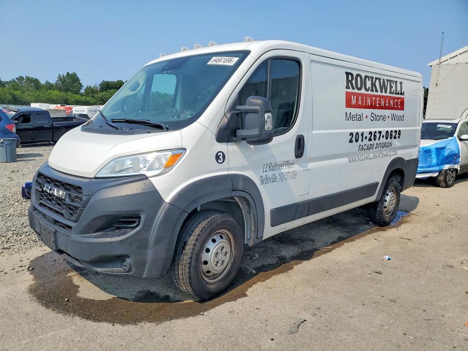 2023 Ram Promaster 3500 მანქანა იყიდება აუქციონზე, vin: 3C6MRVWG1PE575791, აუქციონის ნომერი: 64661696