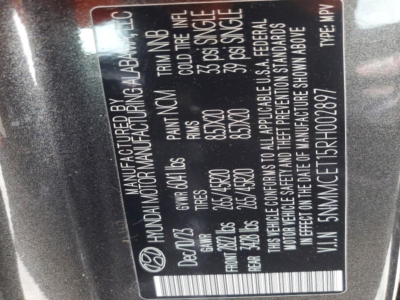 2024 Genesis Electrified Gv70 მანქანა იყიდება აუქციონზე, vin: 5NMMCET15RH002897, აუქციონის ნომერი: 64631936