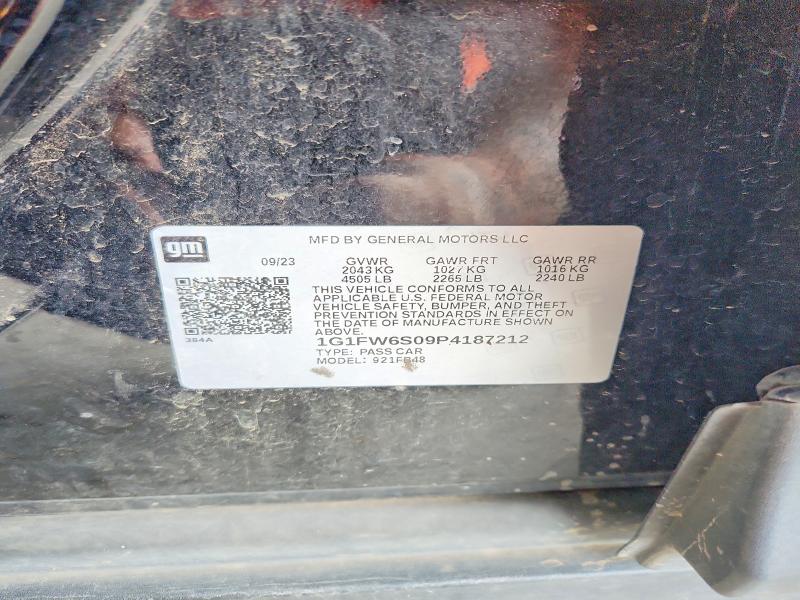 Aukcja sprzedaży 2023 Chevrolet Bolt Ev, vin: 1G1FW6S09P4187212, numer aukcji: 64952196