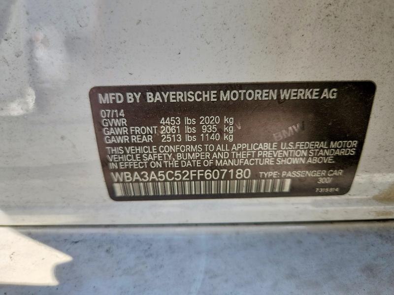 Продаж на аукціоні авто 2015 Bmw 328, vin: WBA3A5C52FF607180, номер лоту: 64088306