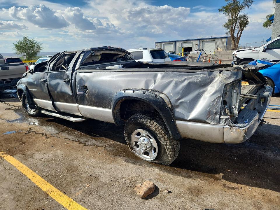 2003 Dodge Ram 2500 მანქანა იყიდება აუქციონზე, vin: 3D7KU28623G800872, აუქციონის ნომერი: 64772886