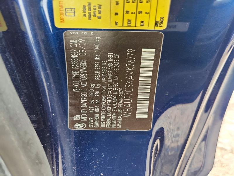 65026416 :رقم المزاد ، WBAUP7C5XAVK76779 vin ، 2010 Bmw 128 مزاد بيع