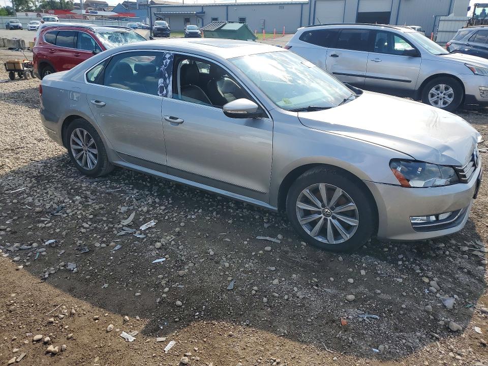 2012 Volkswagen Passat მანქანა იყიდება აუქციონზე, vin: 1VWCP7A3XCC004521, აუქციონის ნომერი: 63857016