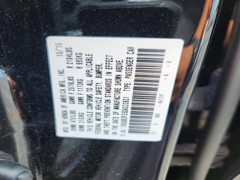 2016 Acura Tlx მანქანა იყიდება აუქციონზე, vin: 19UUB3F55GA000601, აუქციონის ნომერი: 65360186