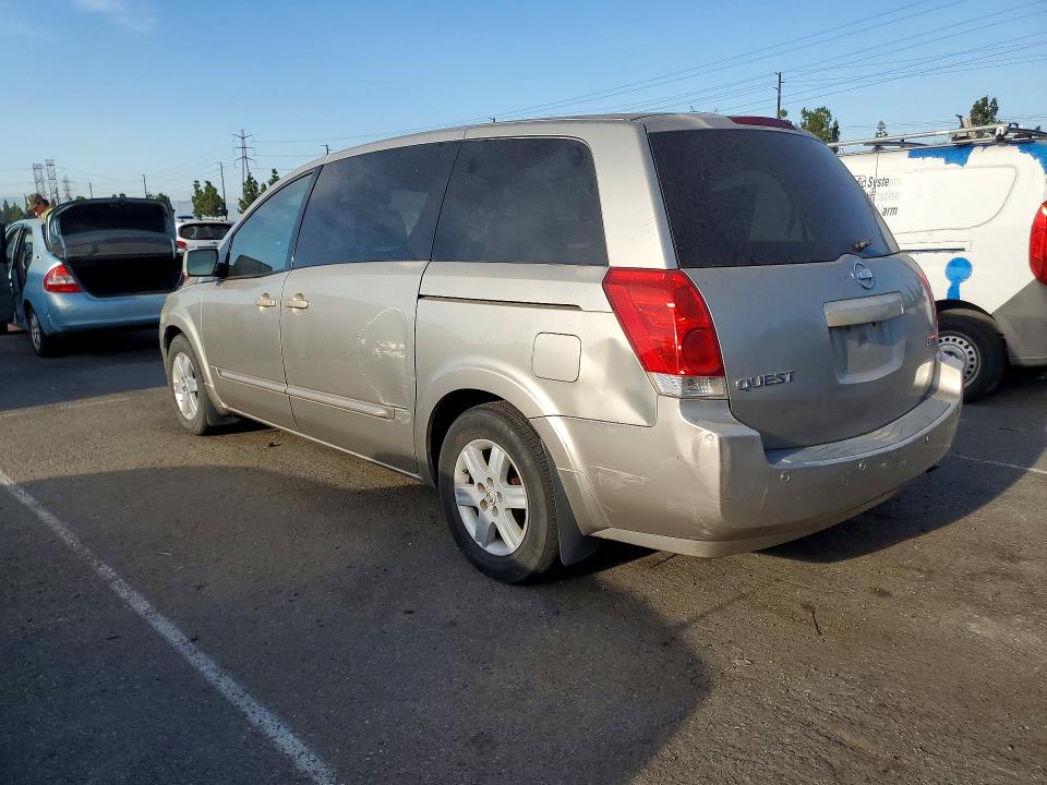 Продажа на аукционе авто 2004 Nissan Quest, vin: 5N1BV28U44N342679, номер лота: 61751826