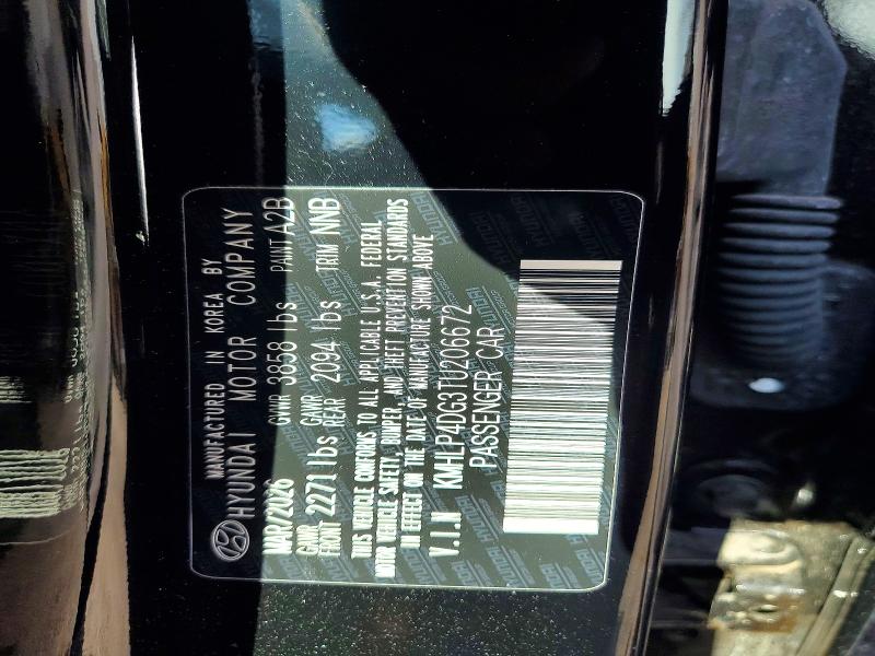 Aukcja sprzedaży 2026 Hyundai Elantra, vin: KMHLP4DG3TU206672, numer aukcji: 66178536