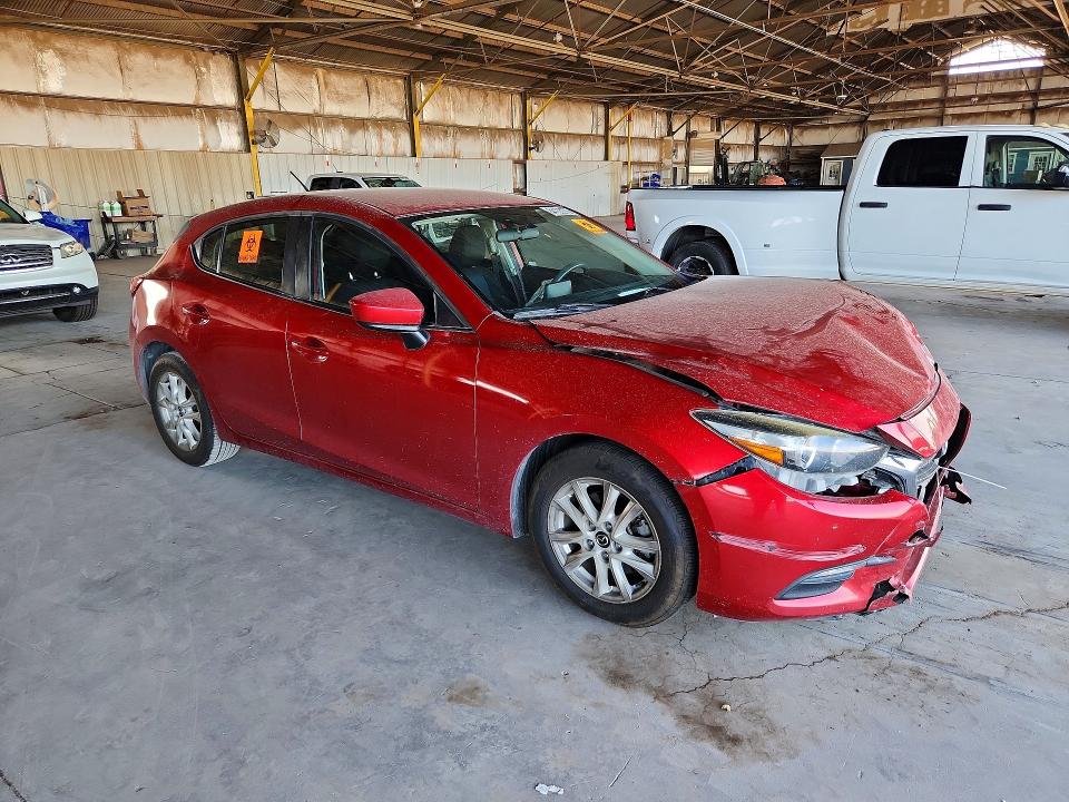2017 Mazda 3 მანქანა იყიდება აუქციონზე, vin: JM1BN1K77H1127571, აუქციონის ნომერი: 64123276