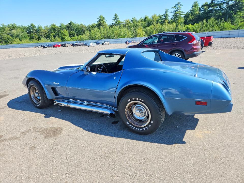 64218236 :رقم المزاد ، 1Z37J5S400755 vin ، 1975 Chevrolet Corvette مزاد بيع