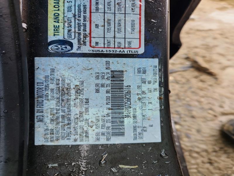 64764836 :رقم المزاد ، 3FAFP07Z56R206116 vin ، 2006 Ford Fusion مزاد بيع