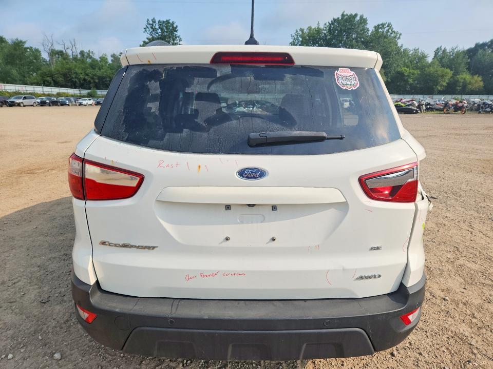 64781296 :رقم المزاد ، MAJ6P1UL9JC182951 vin ، 2018 Ford Ecosport مزاد بيع