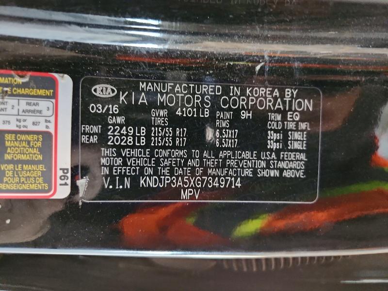 Продаж на аукціоні авто 2016 Kia Soul, vin: KNDJP3A5XG7349714, номер лоту: 64329716