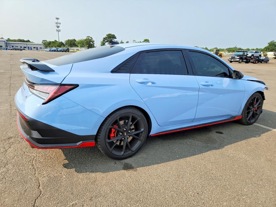 2025 Hyundai Elantra N მანქანა იყიდება აუქციონზე, vin: KMHLW4DK0SU035224, აუქციონის ნომერი: 64425766