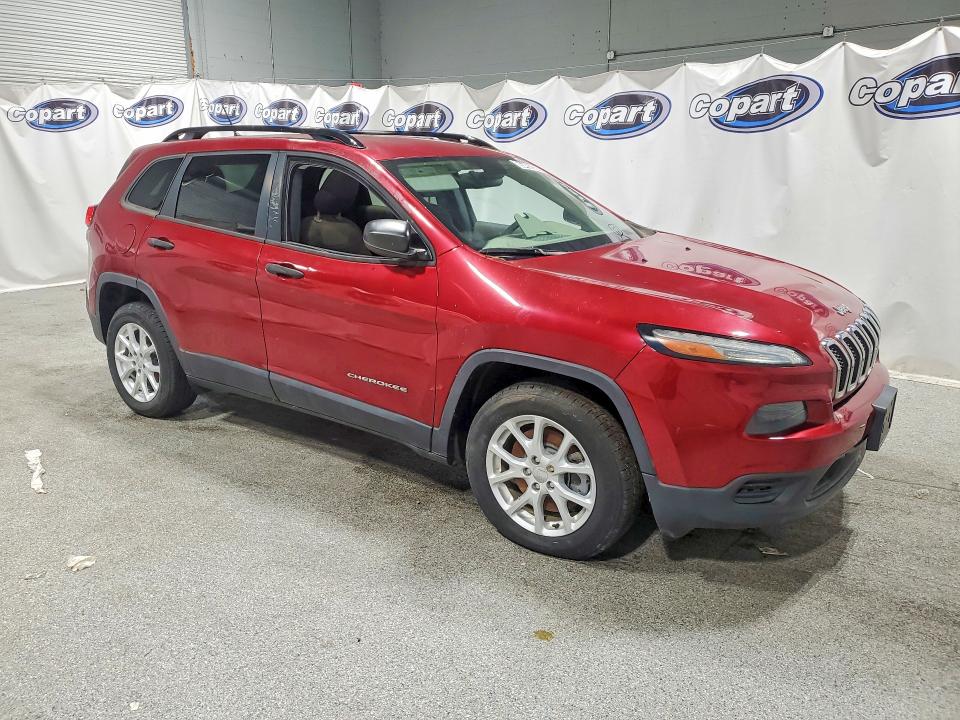 Продаж на аукціоні авто 2016 Jeep Cherokee, vin: 1C4PJLAB8GW281291, номер лоту: 66462886
