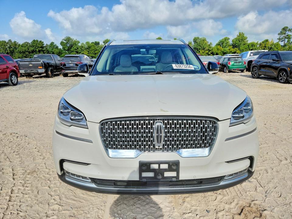 63873256 :رقم المزاد ، 5LM5J7XC7MGL13838 vin ، 2021 Lincoln Aviator مزاد بيع