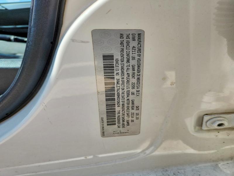 Продажа на аукционе авто 2011 Volkswagen Jetta, vin: 3VWLZ7AJ4BM020624, номер лота: 62800926