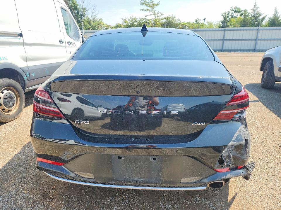 Продаж на аукціоні авто 2022 Genesis G70, vin: KMTG34TA1NU090178, номер лоту: 66995586