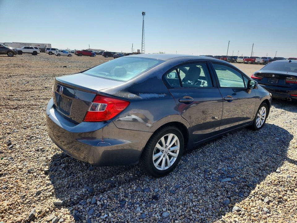 2012 Honda Civic მანქანა იყიდება აუქციონზე, vin: 19XFB2F81CE088016, აუქციონის ნომერი: 63597876
